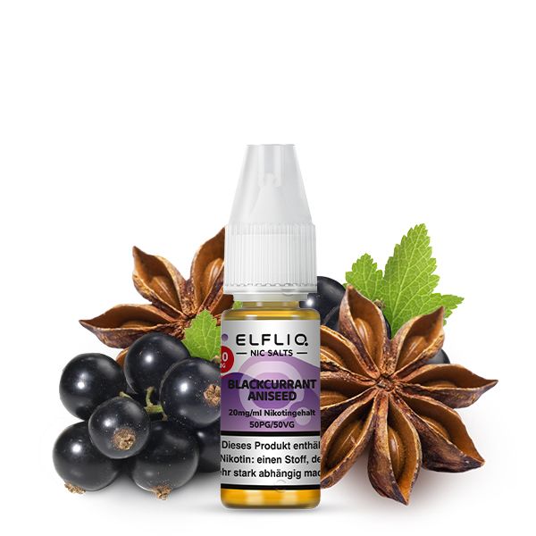 Elfbar Elfliq
      Blackcurrant Aniseed
    
    
      Ab 6,99 €
